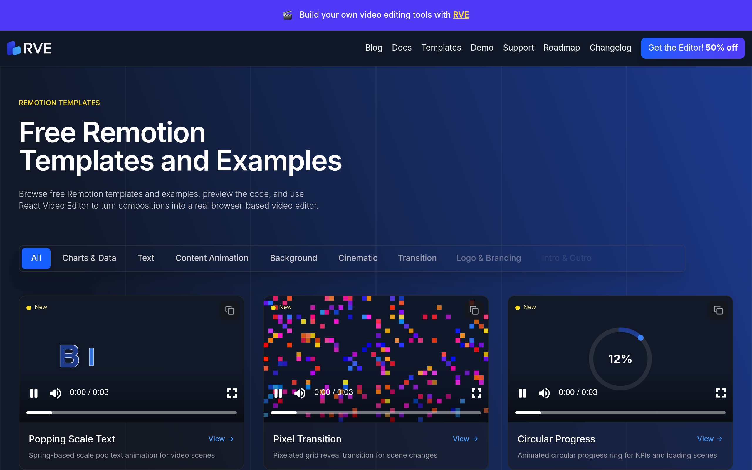 Free Remotion Animations